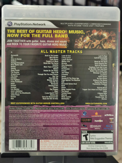 Guitar Hero: Smash Hits (PS3)