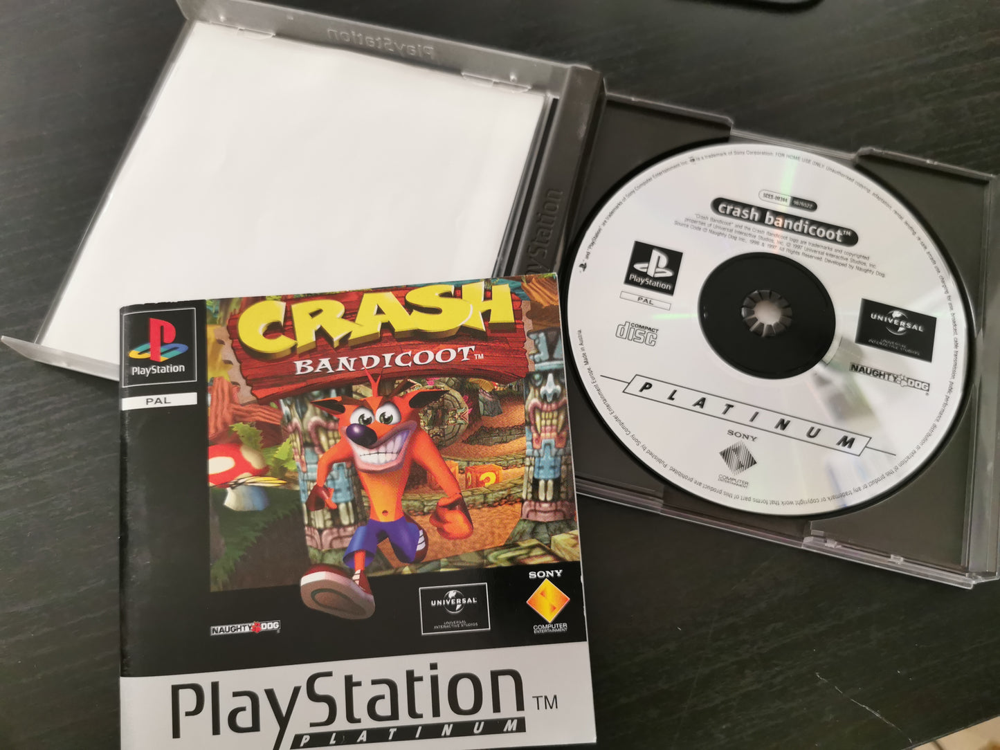 Crash Bandicoot (PS1) - Platinum
