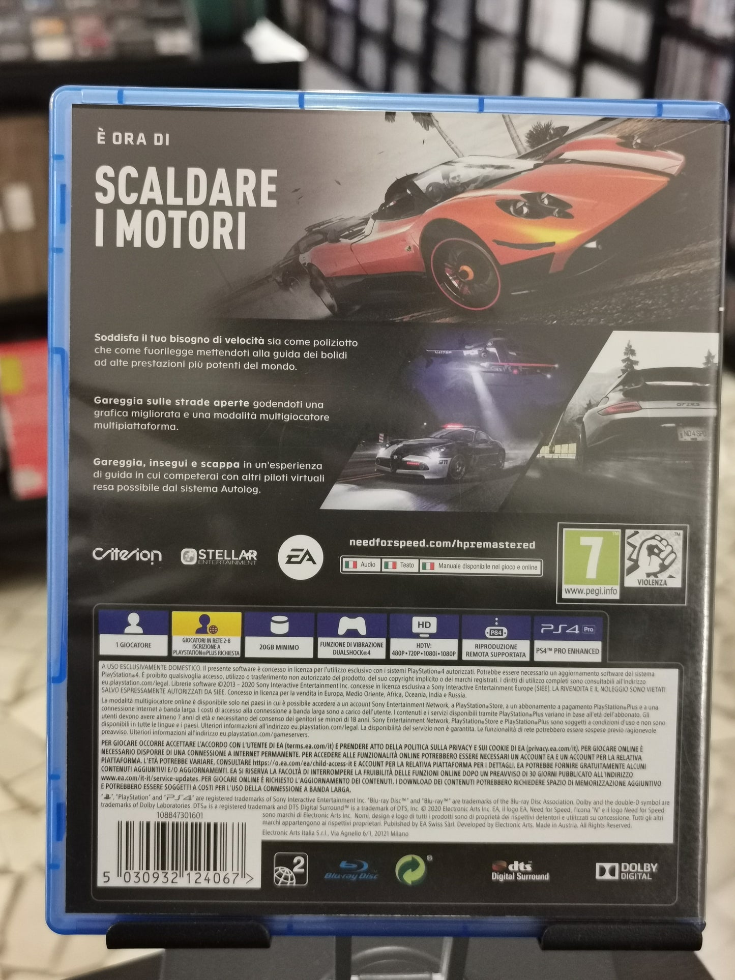 Need for Speed: Hot Pursuit Remastered (PS4)