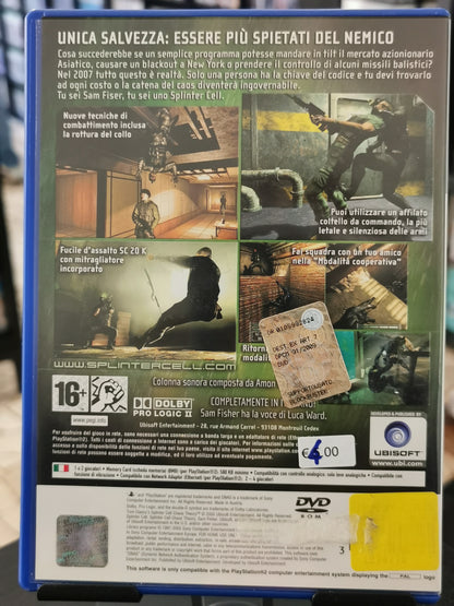 Tom Clancy's Splinter Cell Chaos Theory (PS2)