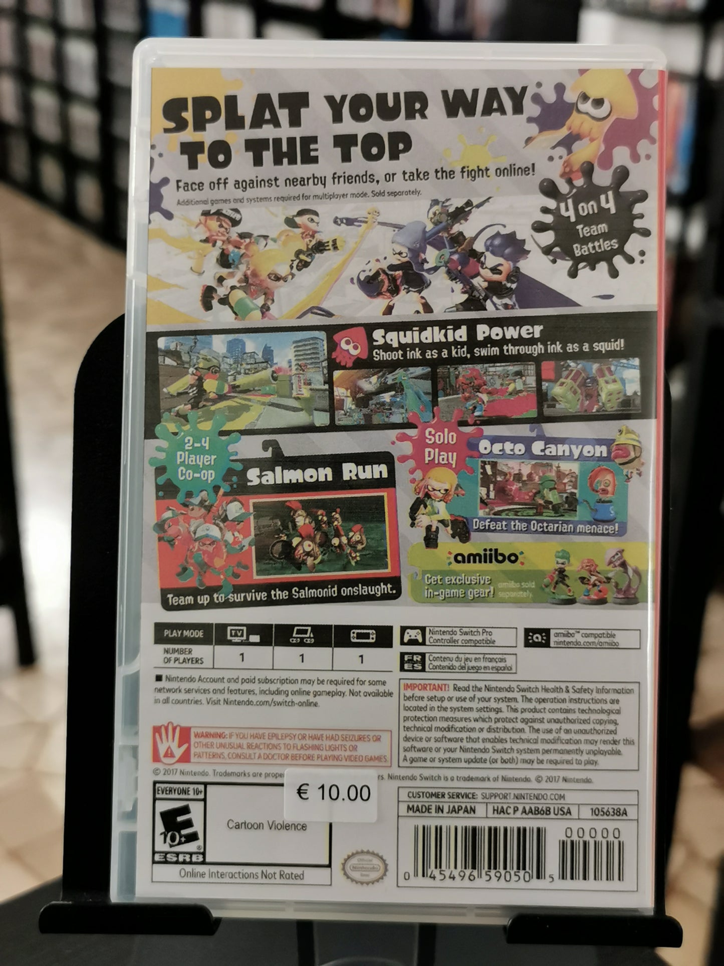 Splatoon 2 (Switch) *Cover Custom