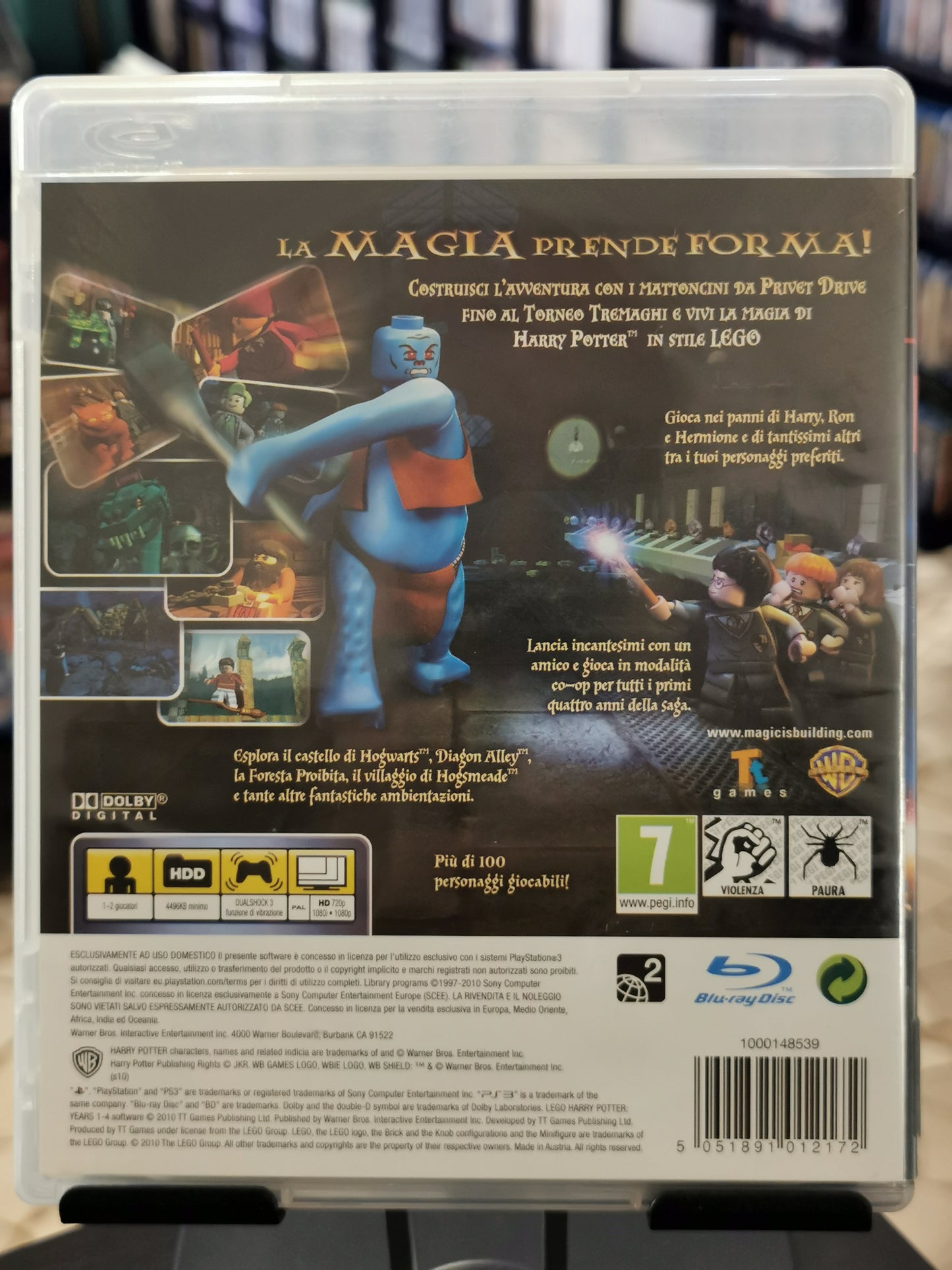 LEGO Harry Potter Anni 1-4 (PS3)