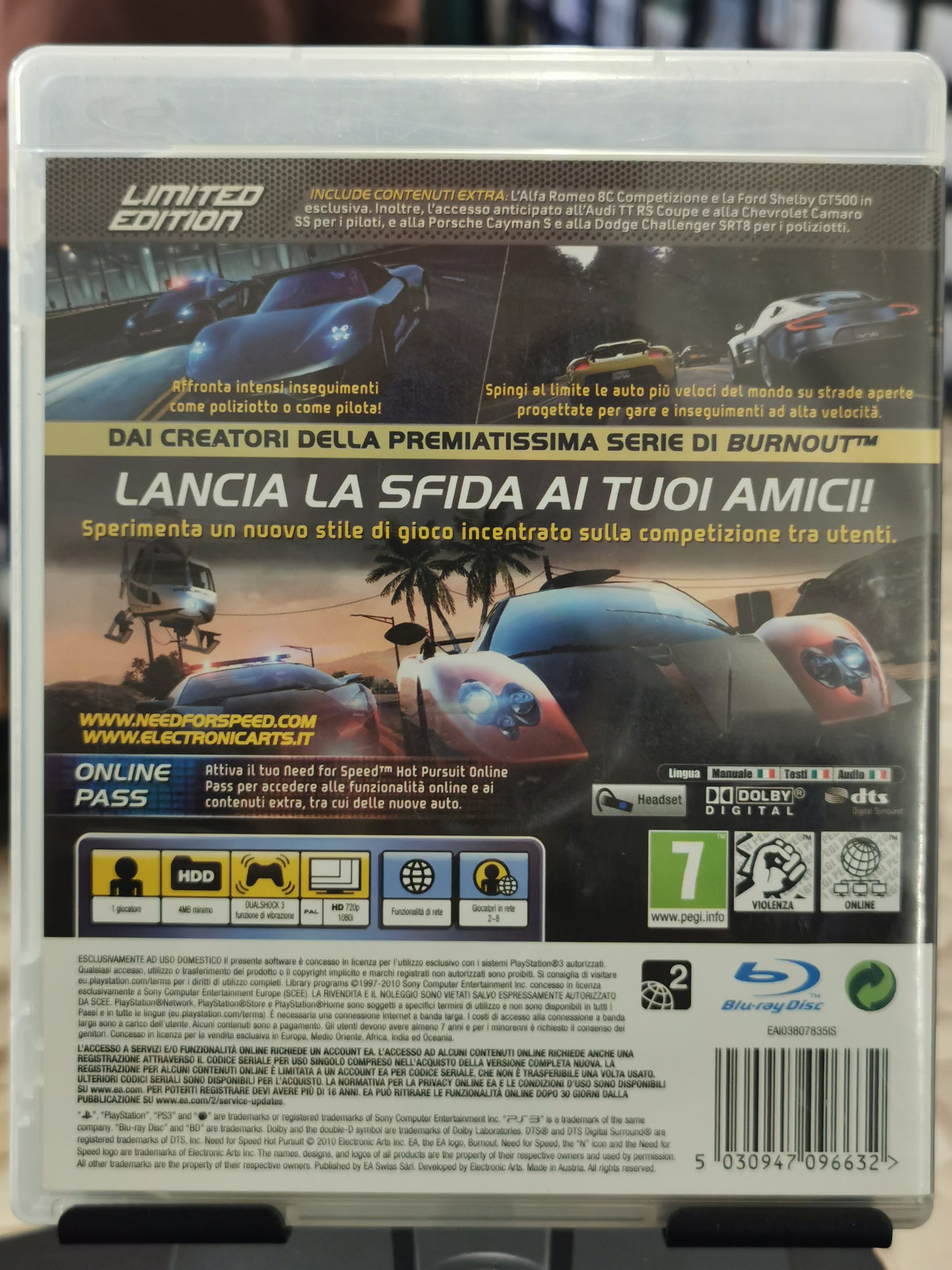 Need for Speed: Hot Pursuit (PS3)