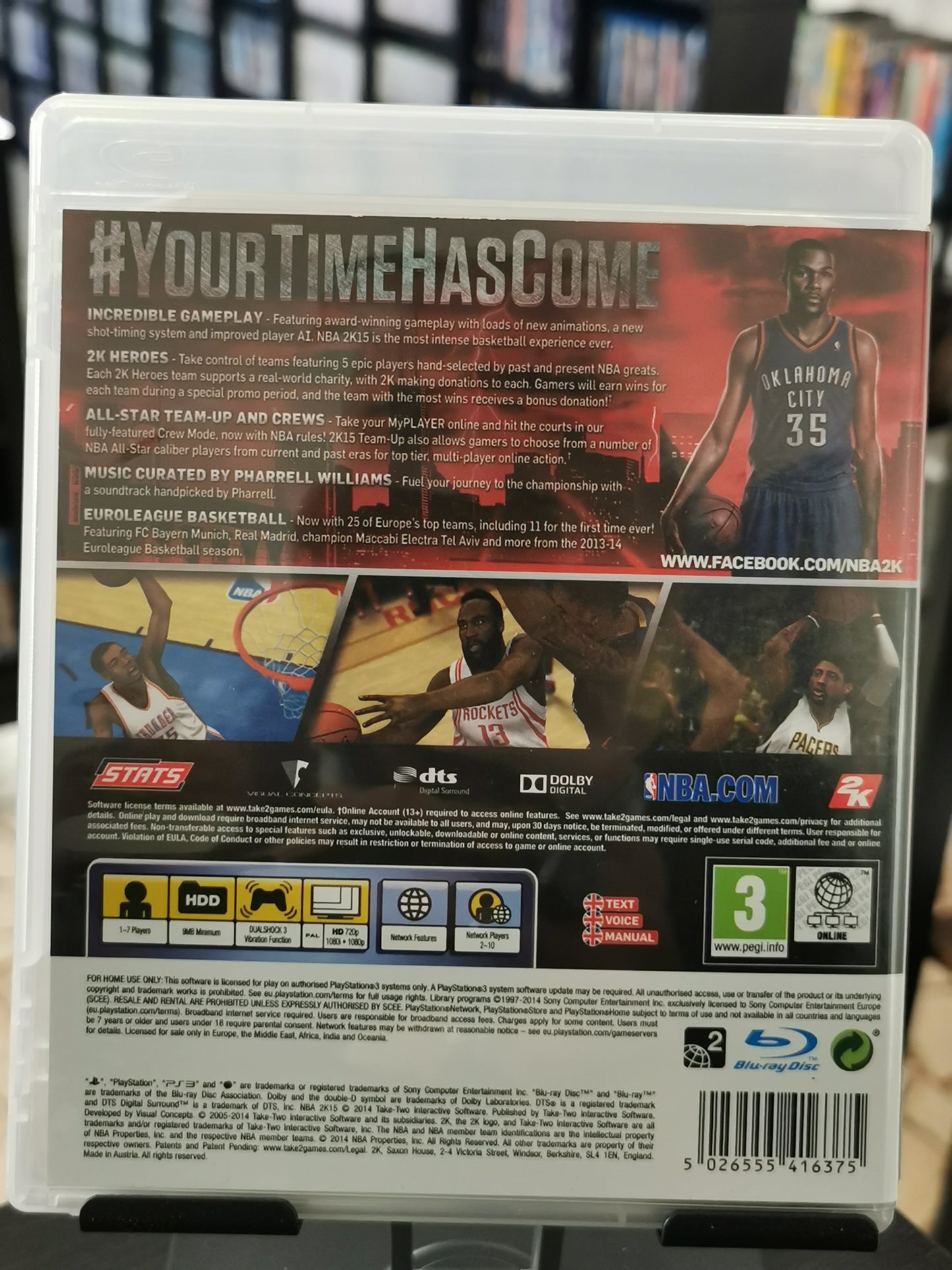 NBA 2K15 (PS3)