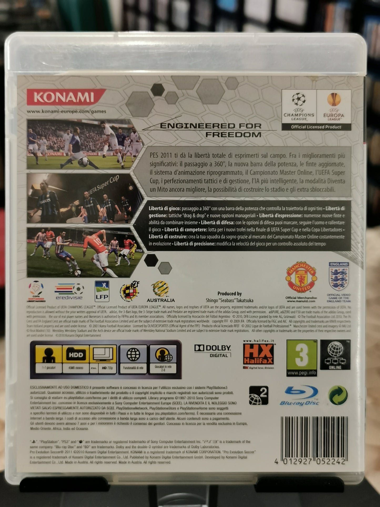 Pro Evolution Soccer 2011 (PS3)