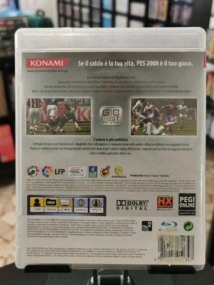 Pro Evolution Soccer 2008 (PS3)