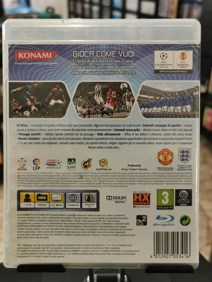 Pro Evolution Soccer 2012 (PS3)