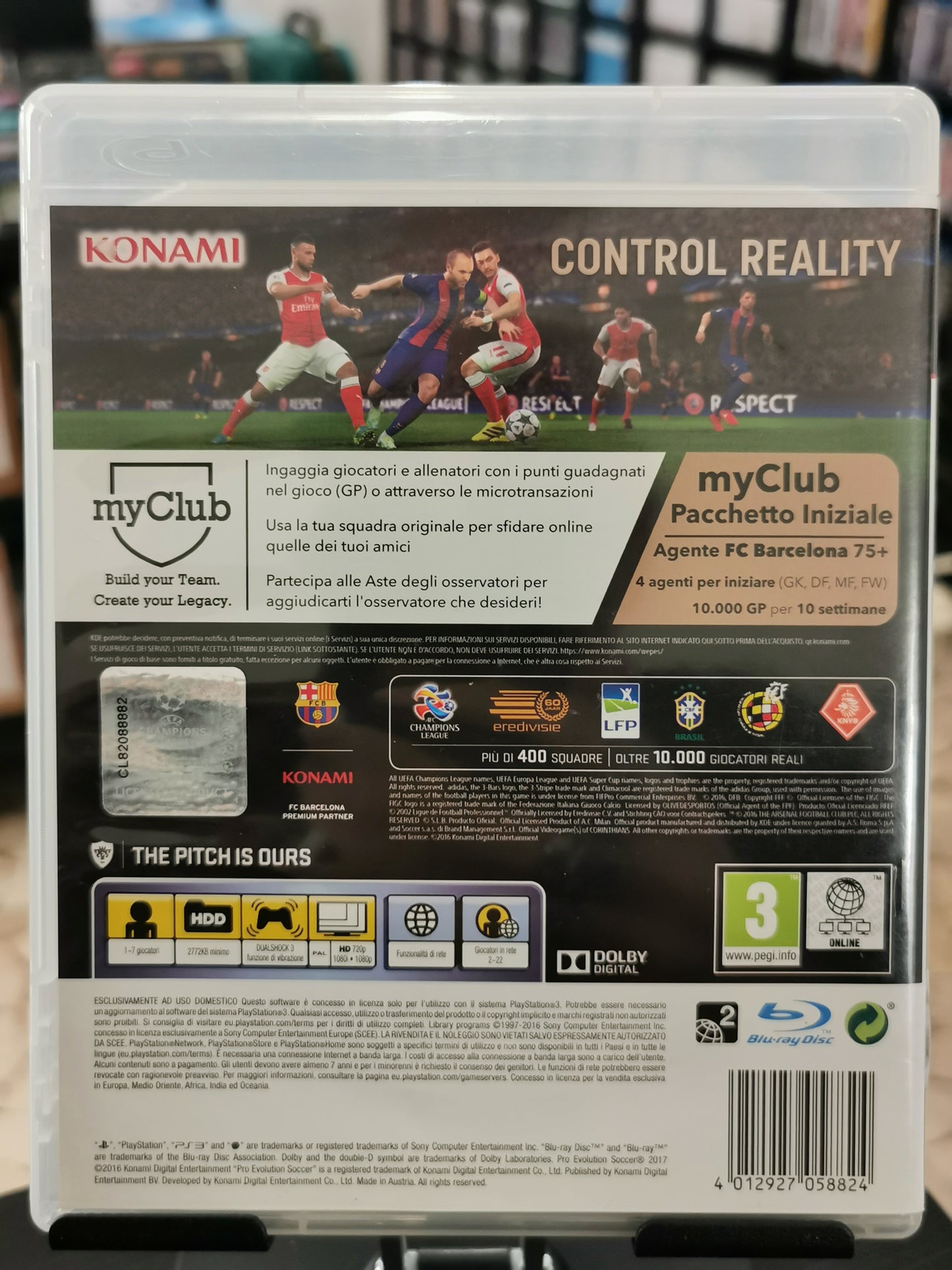 Pro Evolution Soccer 2017 (PS3)