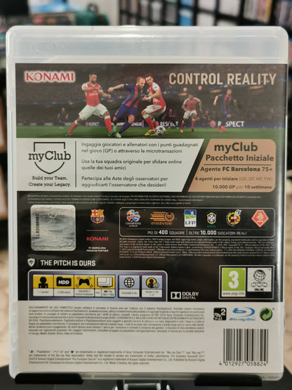 Pro Evolution Soccer 2017 (PS3)