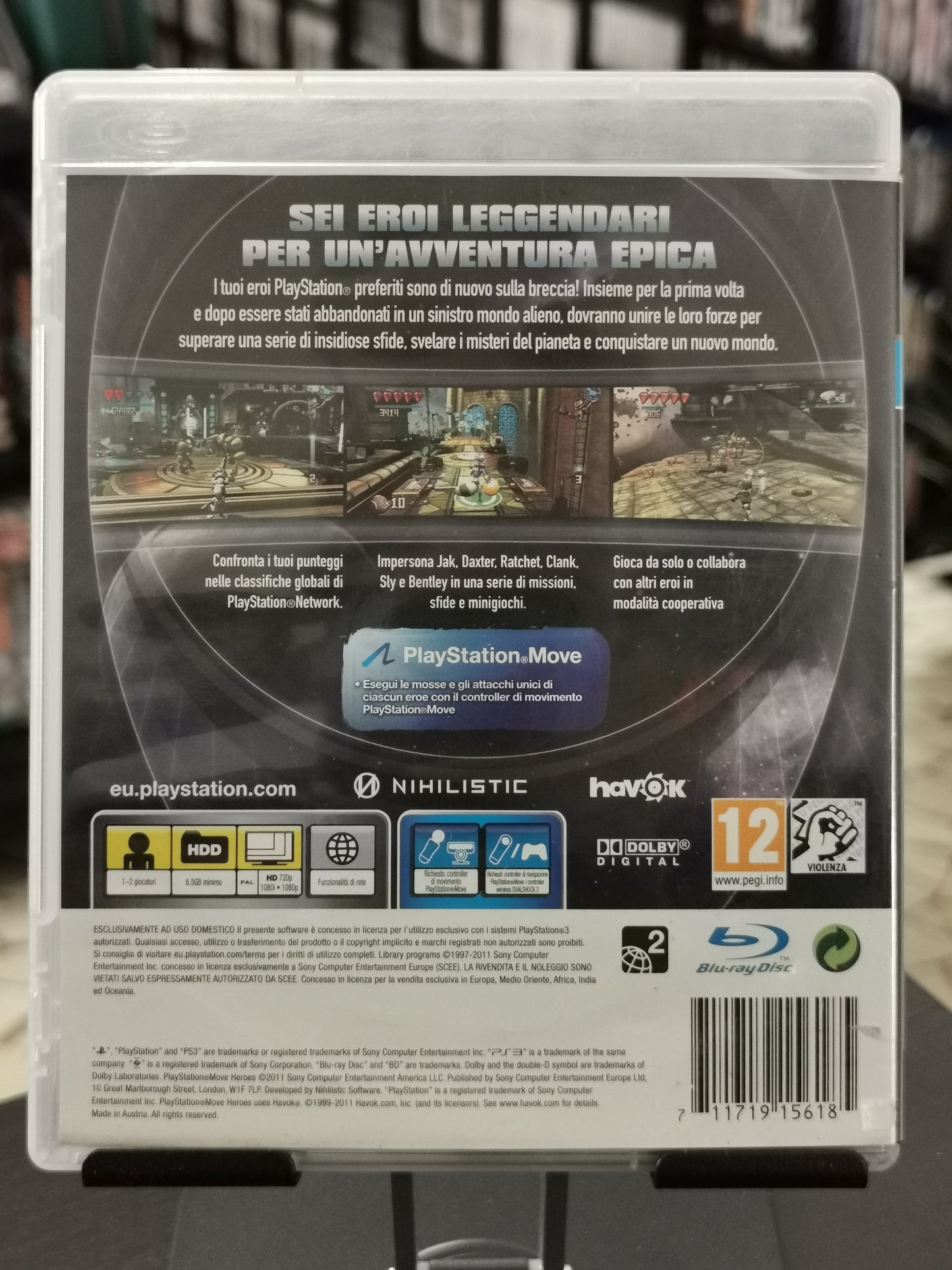 Playstation Move Heroes (PS3)