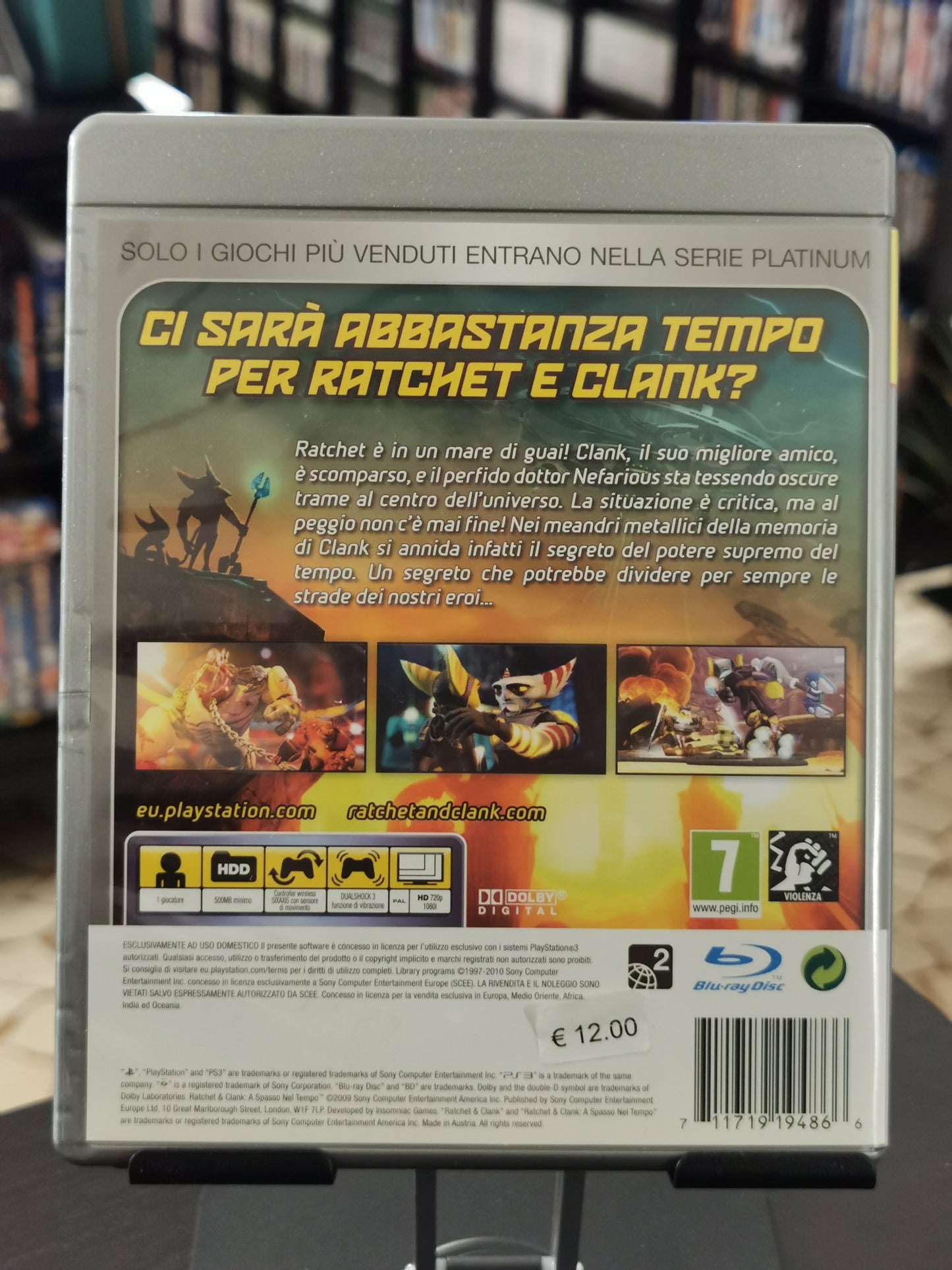 Ratchet & Clank: A Spasso Nel Tempo (PS3)  - Platinum