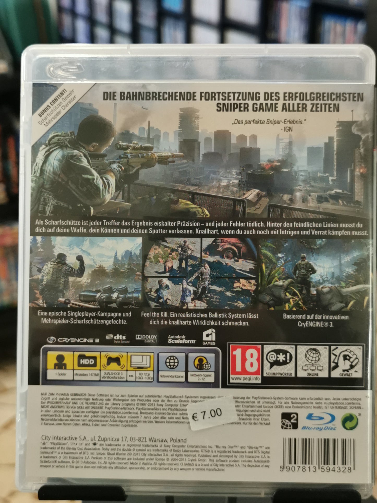Sniper: Ghost Warrior 2 (PS3)