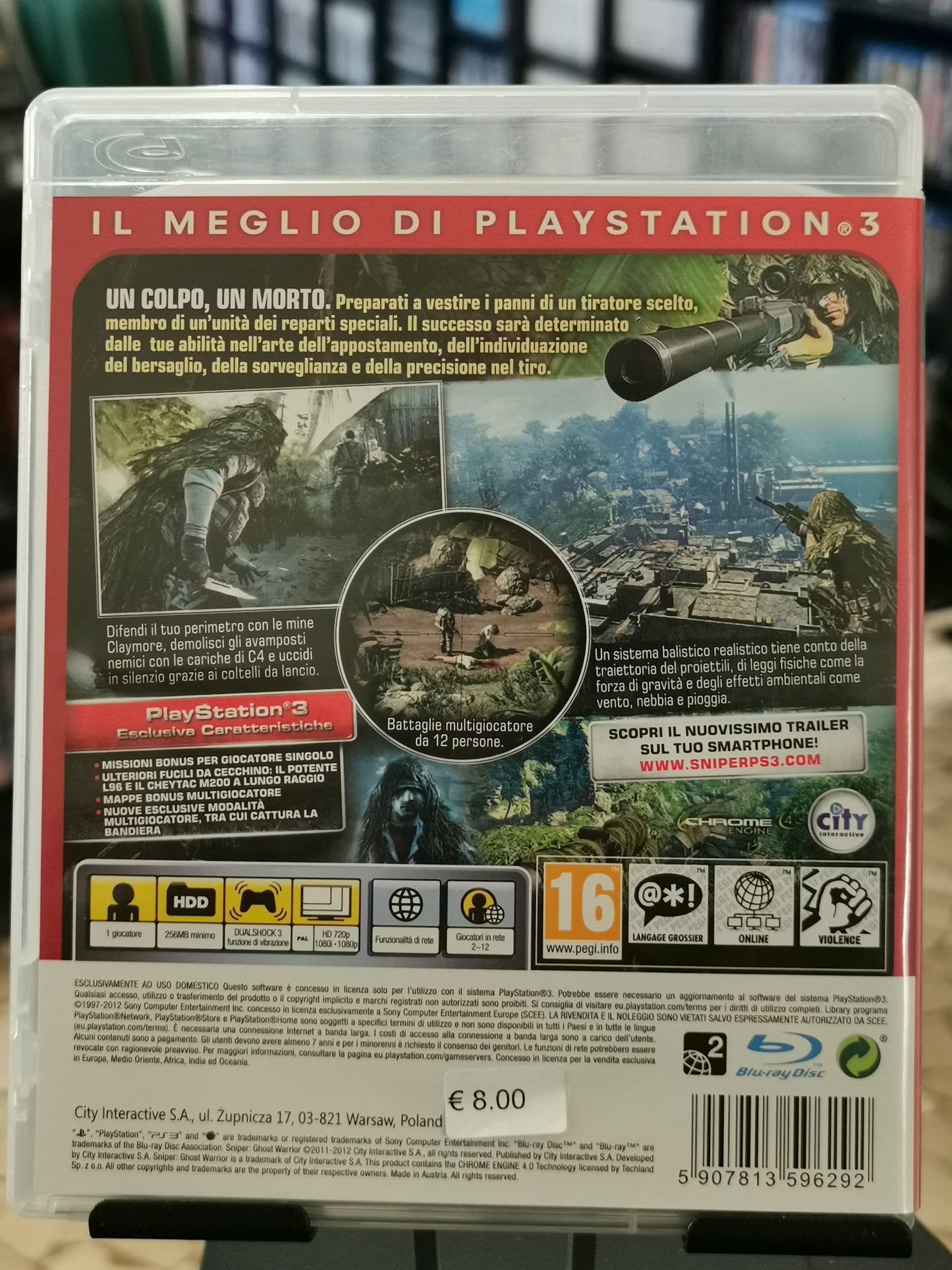 Sniper: Ghost Warrior (PS3) - Essentials