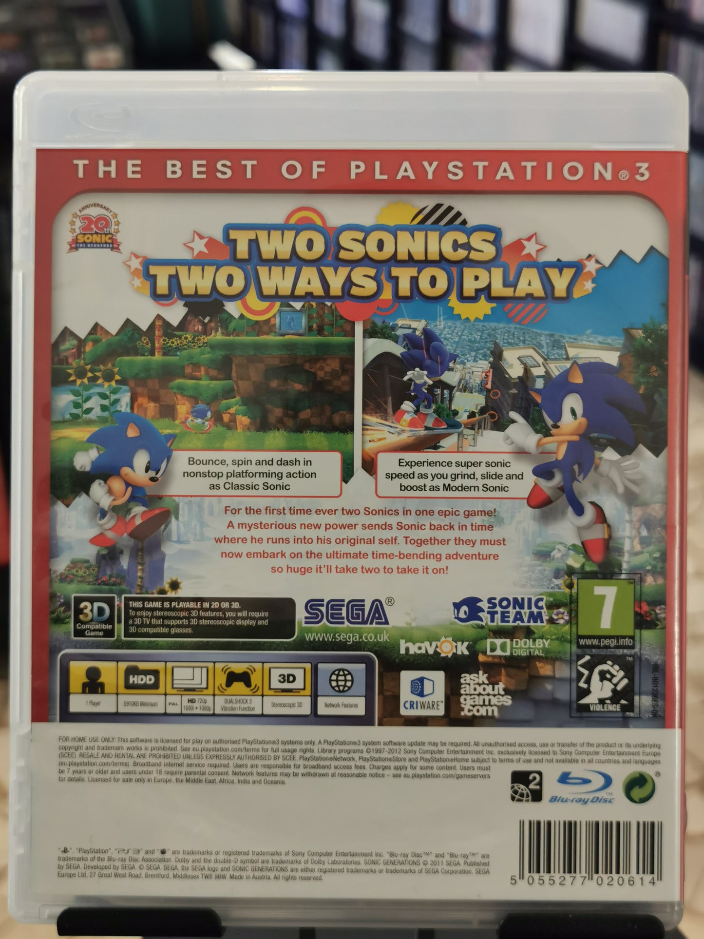 Sonic Generations (PS3) - Essentials