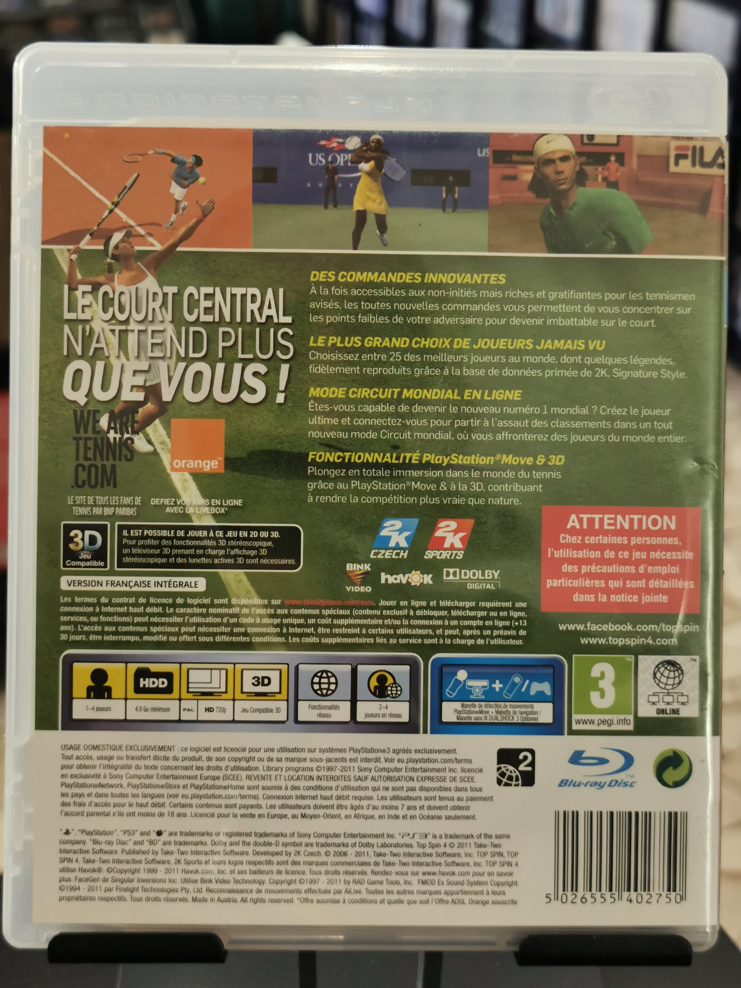 Top Spin 4 (PS3)