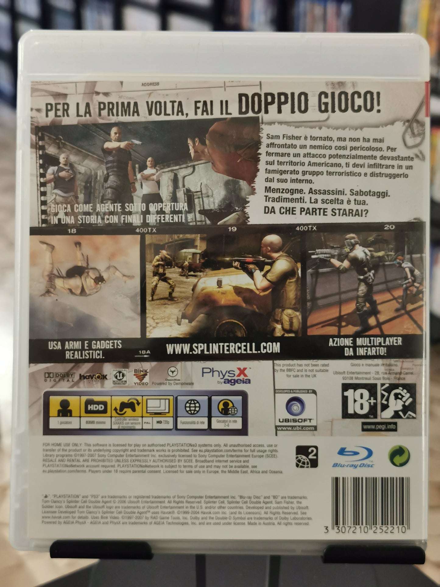 Tom Clancy's Splinter Cell Double Agent (PS3)