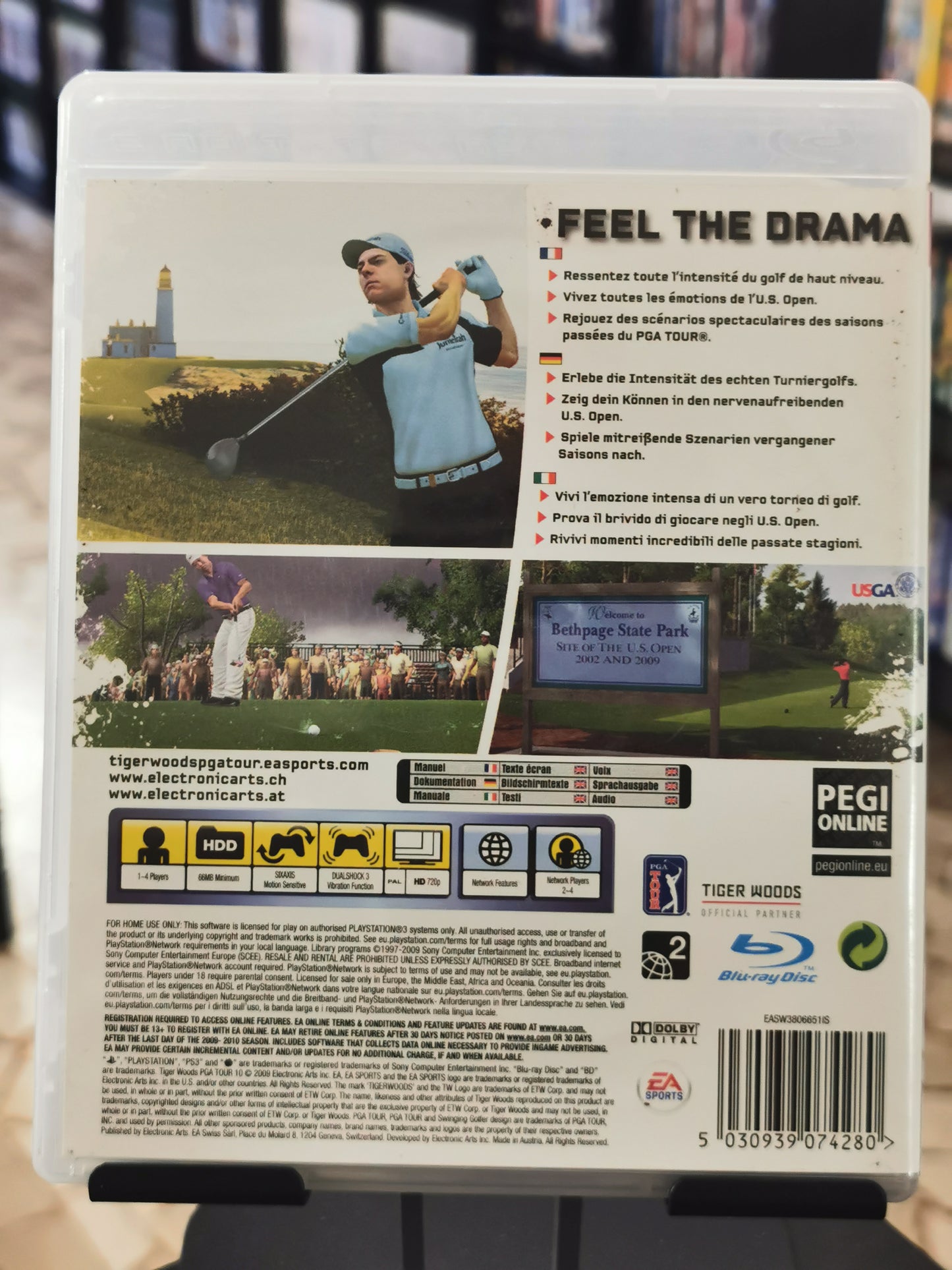 Tiger Woods PGA Tour 10 (PS3)