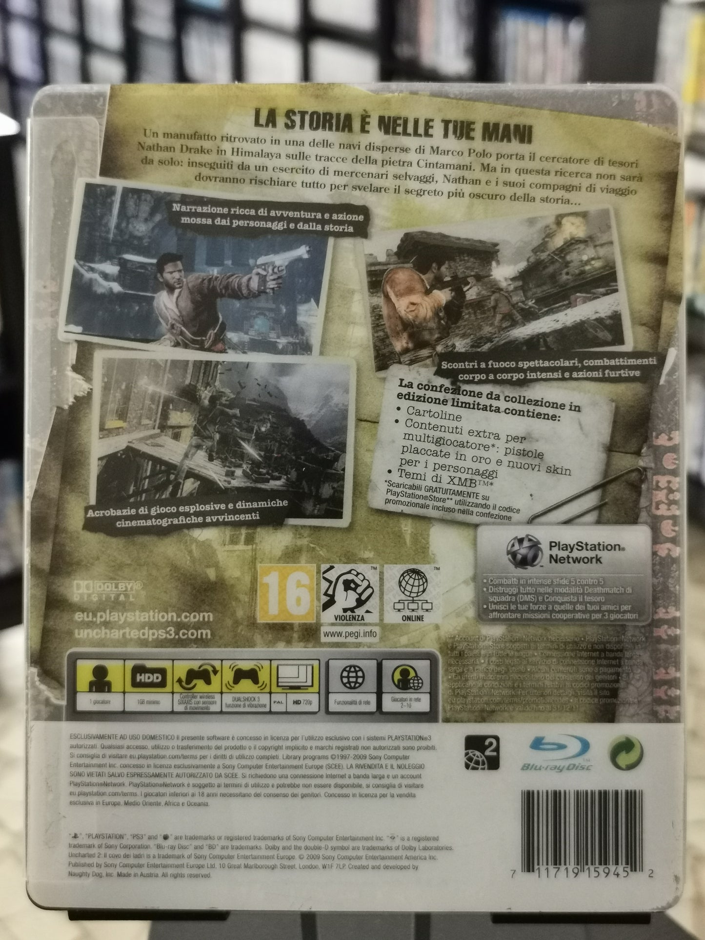 Uncharted 2: Il Covo Dei Ladri [Special Edition] (PS3)