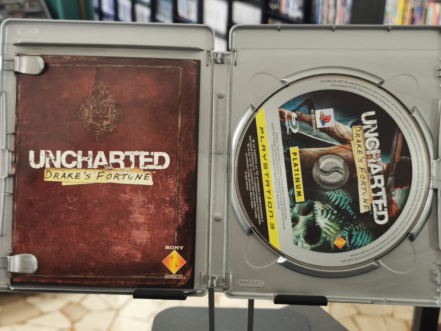 Uncharted: Drake's Fortune (PS3) - Platinum