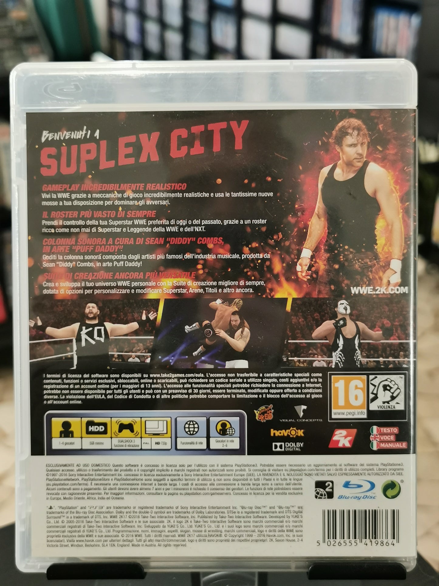 WWE 2K17 (PS3)