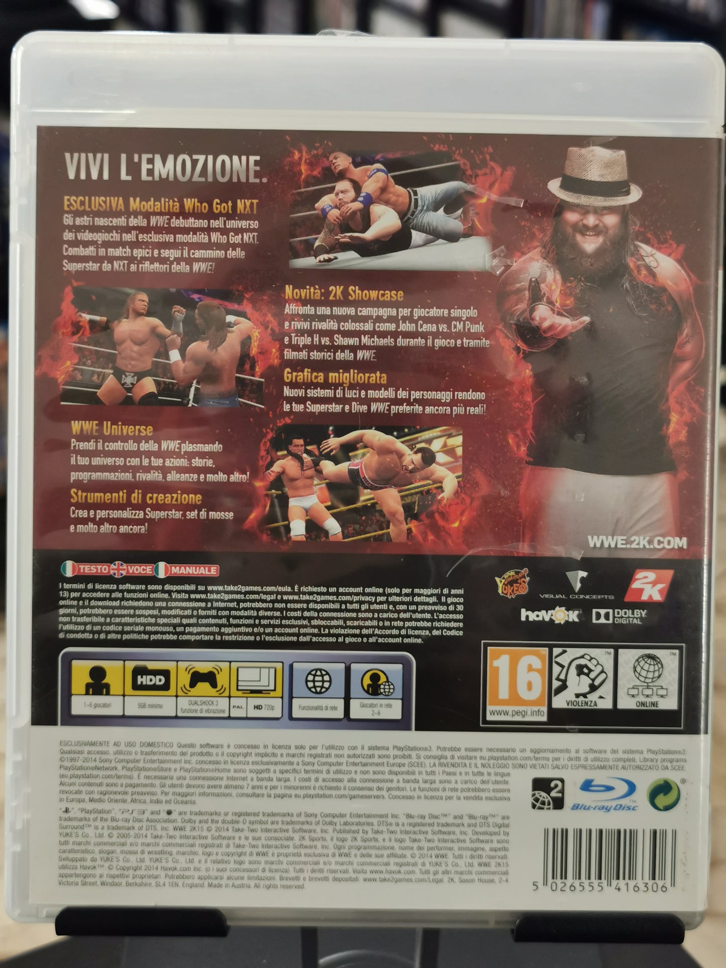 WWE 2K15 (PS3)