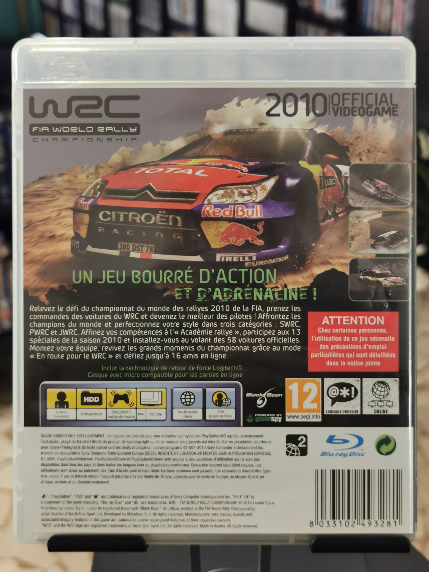 WRC: FIA World Rally Championship (PS3)