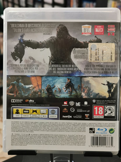 La Terra di Mezzo: L’Ombra di Mordor (PS3)