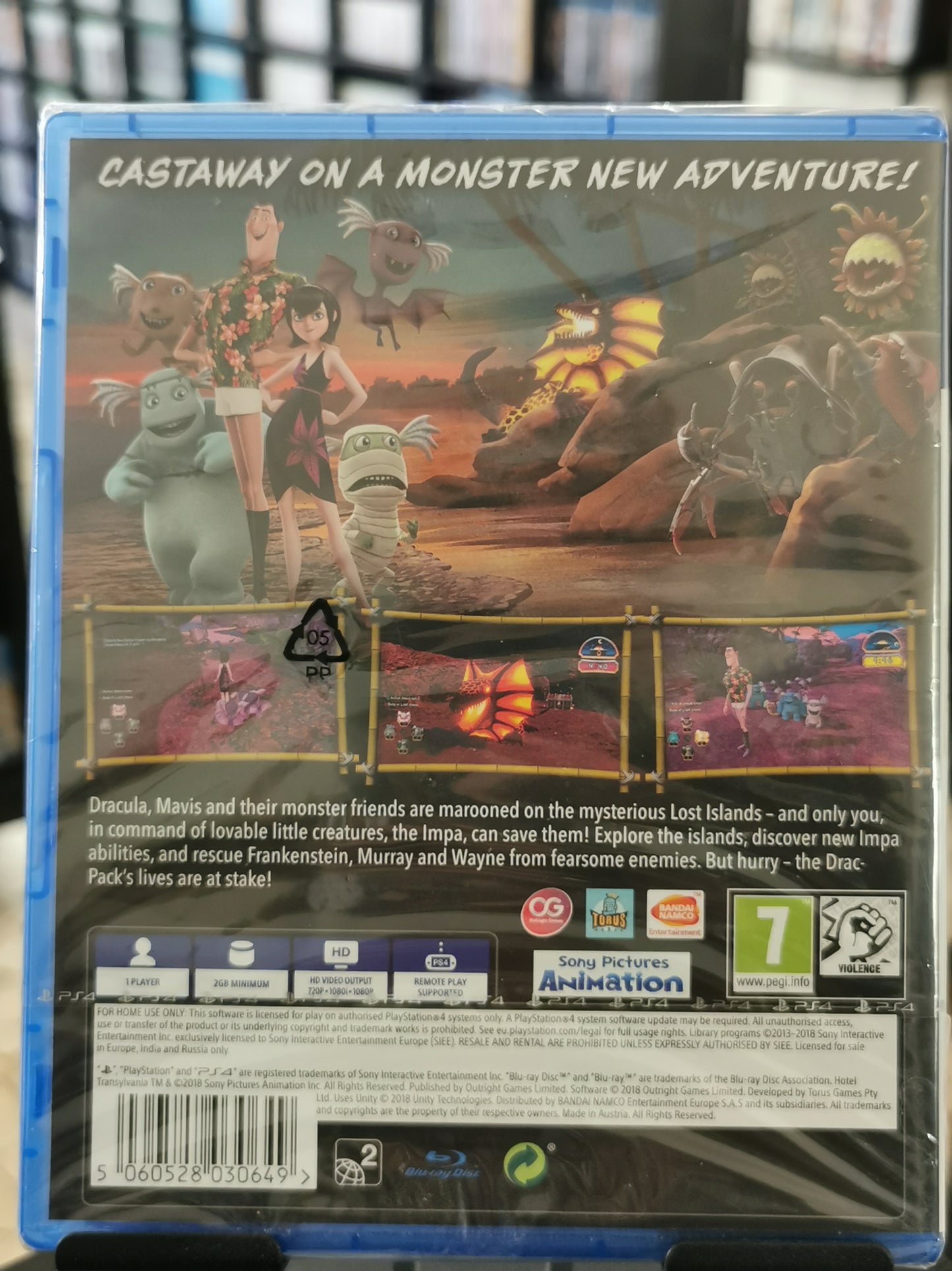 Hotel Transylvania 3: Mostri in Mare (PS4) *Nuovo