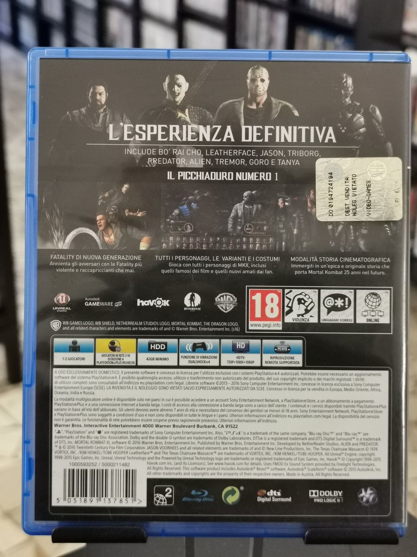 Mortal Kombat XL (PS4)