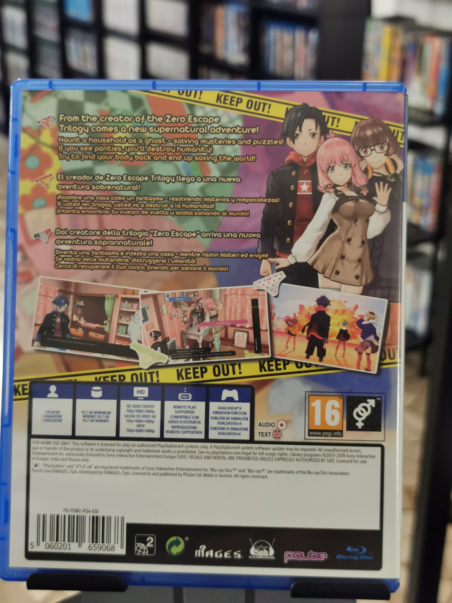 Punch Line (PS4)