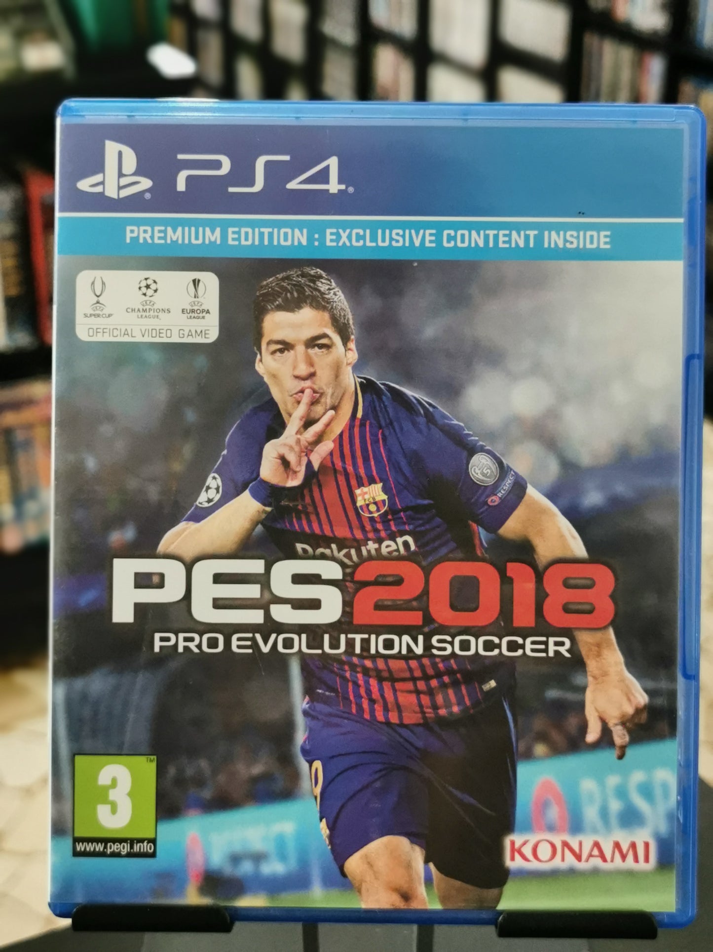 Pro Evolution Soccer 2018 (PS4)