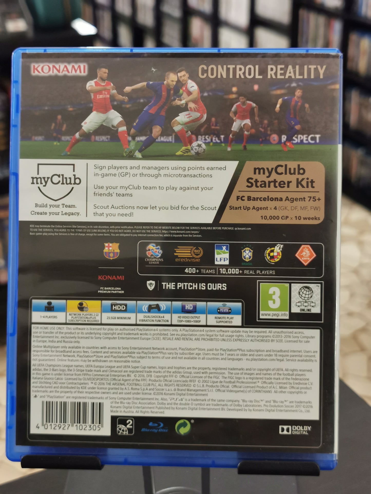 Pro Evolution Soccer 2017 (PS4)