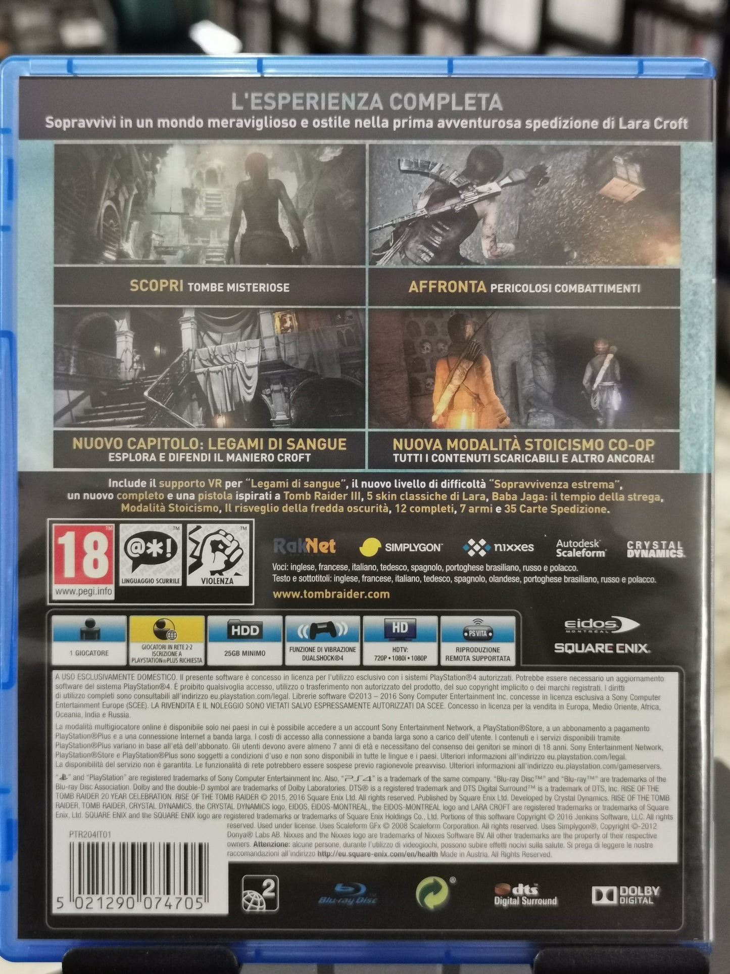 Rise Of The Tomb Raider (PS4)