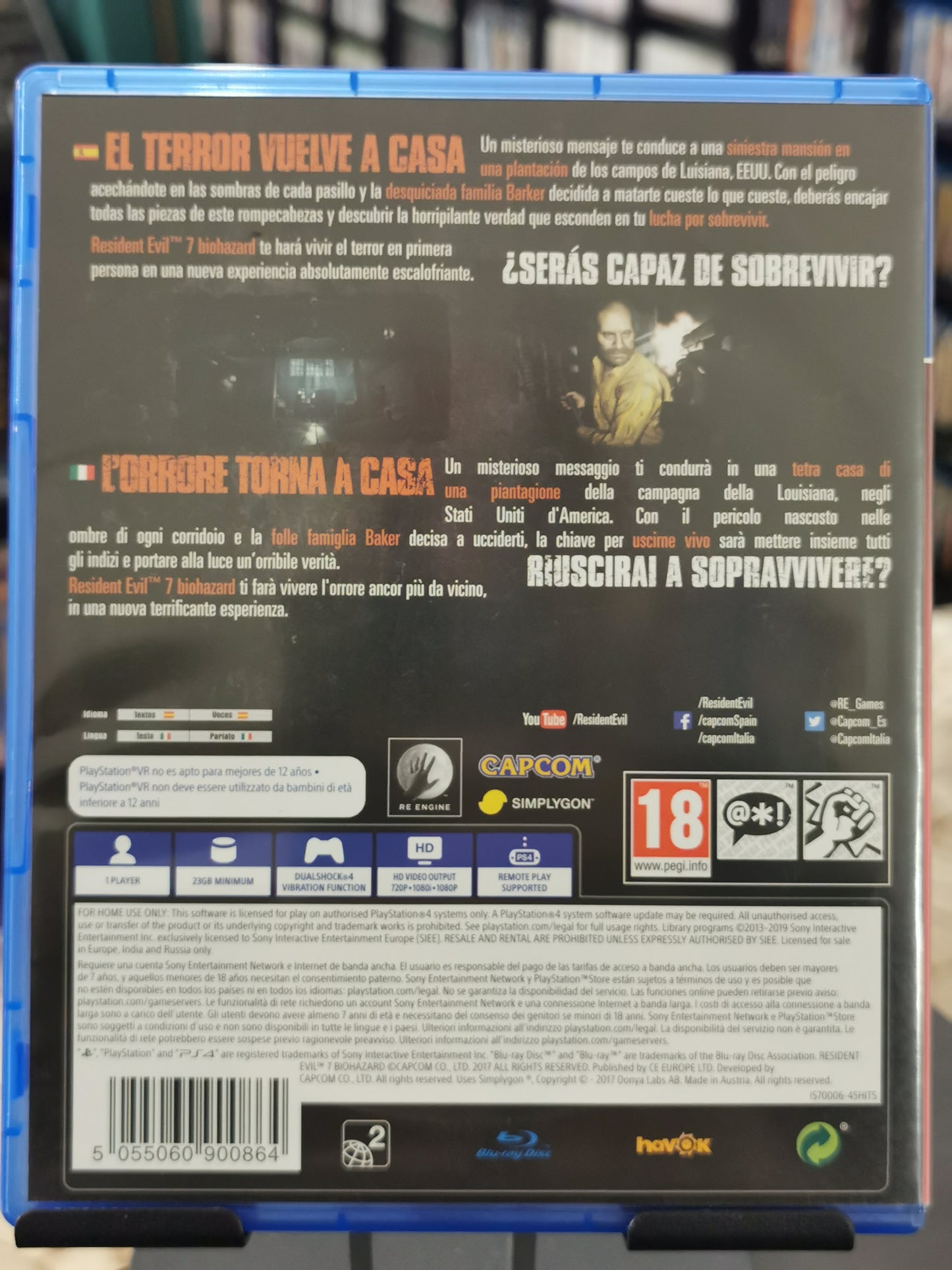 Resident Evil 7: Biohazard (PS4)