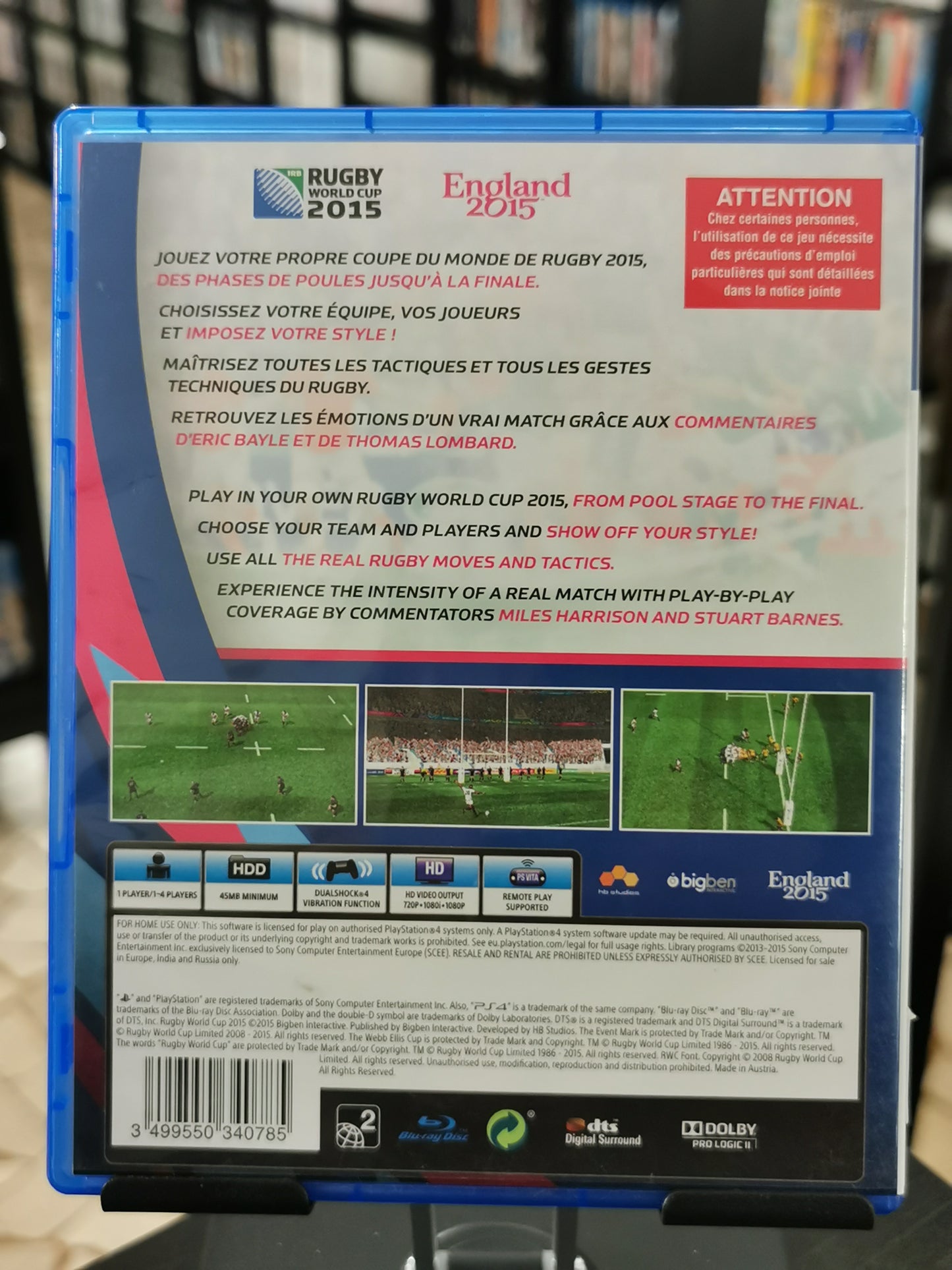Rugby World Cup 2015 (PS4)