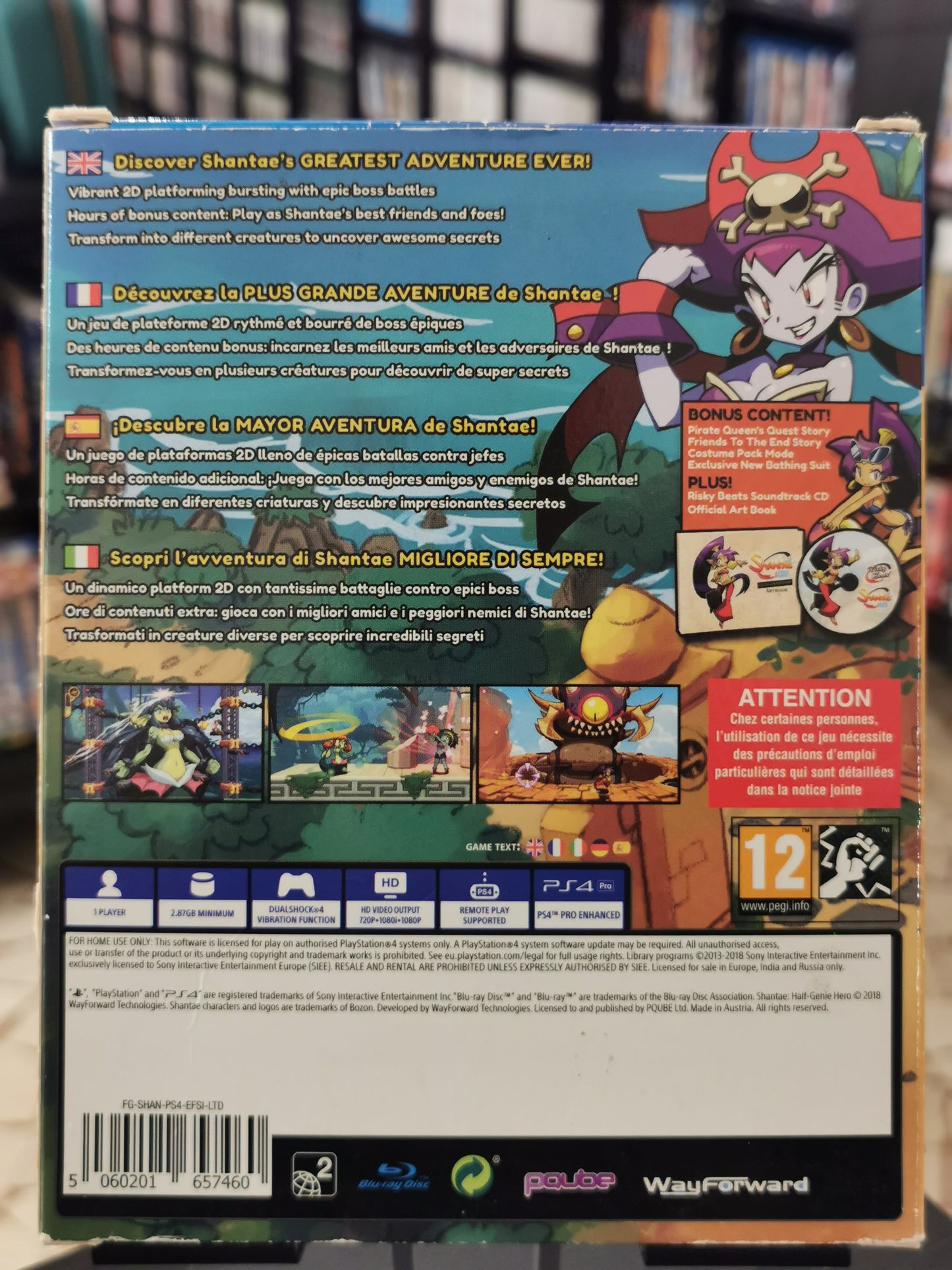 Shantae Half-Genie Hero Ultimate Edition [Day One] (PS4)
