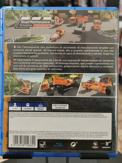 Road Maintenance Simulator (PS4)