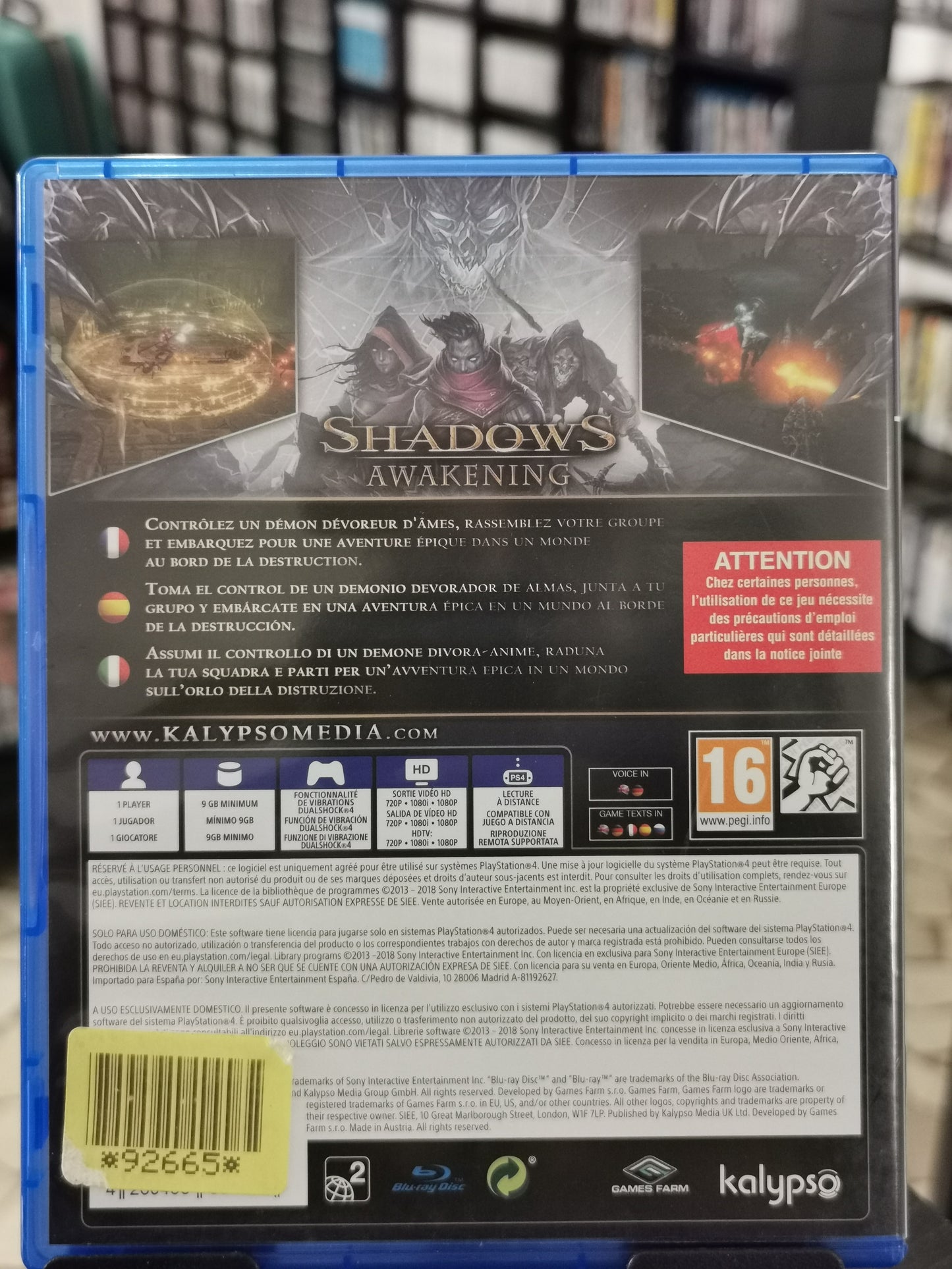 Shadows: Awakening (PS4)