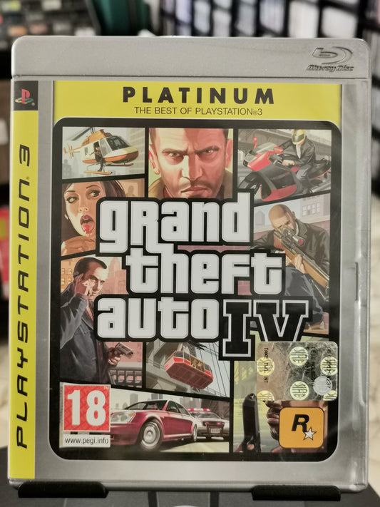 Grand Theft Auto IV  (PS3) - Platinum