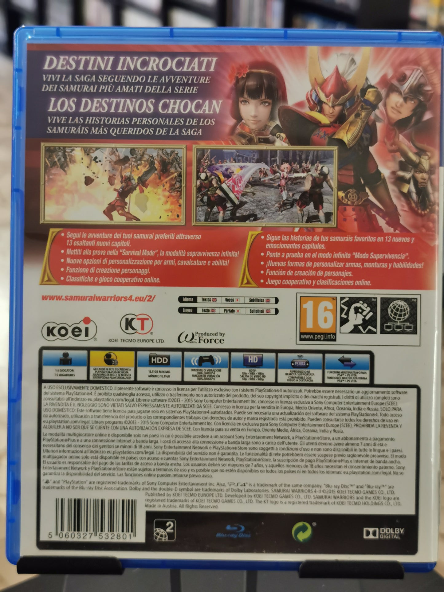 Samurai Warriors 4-II (PS4)