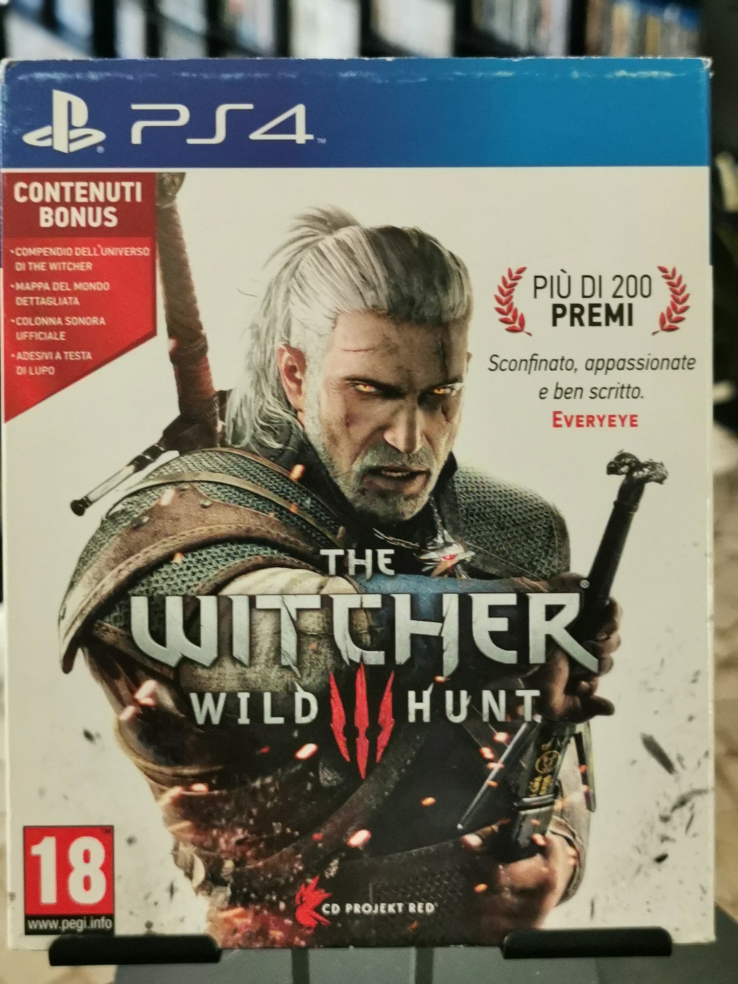The Witcher 3: Wild Hunt + Contenuti Bonus (PS4)