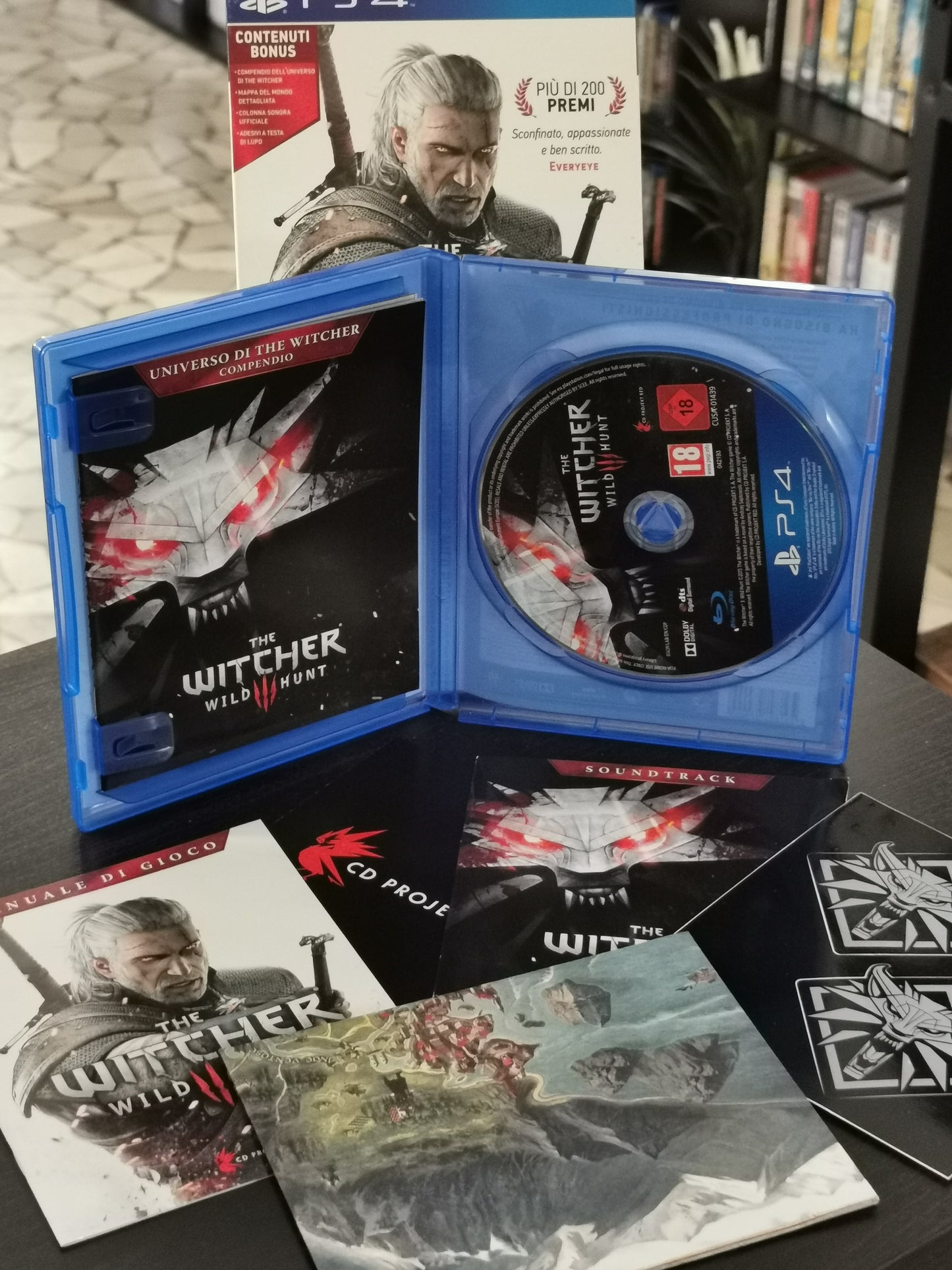 The Witcher 3: Wild Hunt + Contenuti Bonus (PS4)