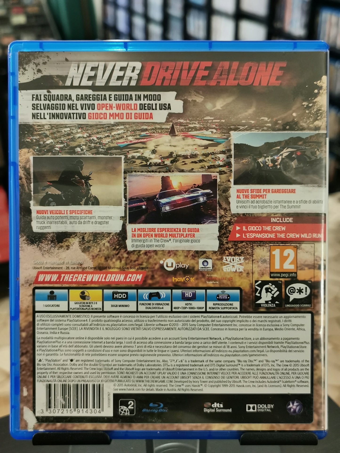 The Crew - Wild Run Edition (PS4)
