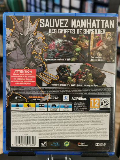 Teenage Mutant Ninja Turtles Mutants in Manhattan (PS4)