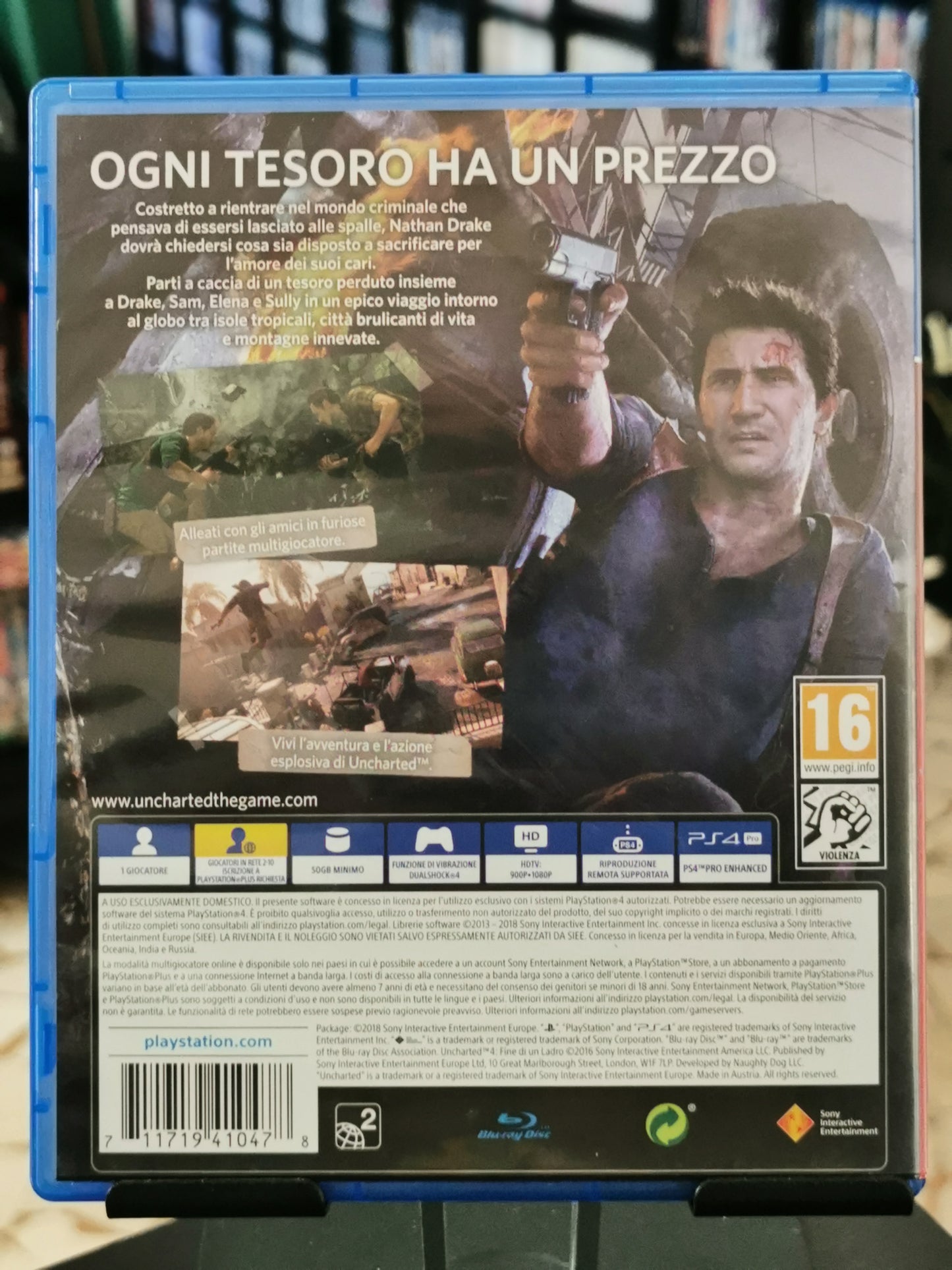 Uncharted 4: Fine Di Un Ladro (PS4)