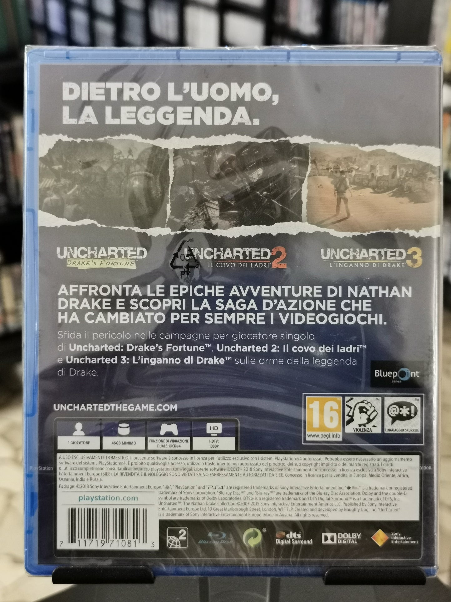 Uncharted: The Nathan Drake Collection (PS4) *NUOVO