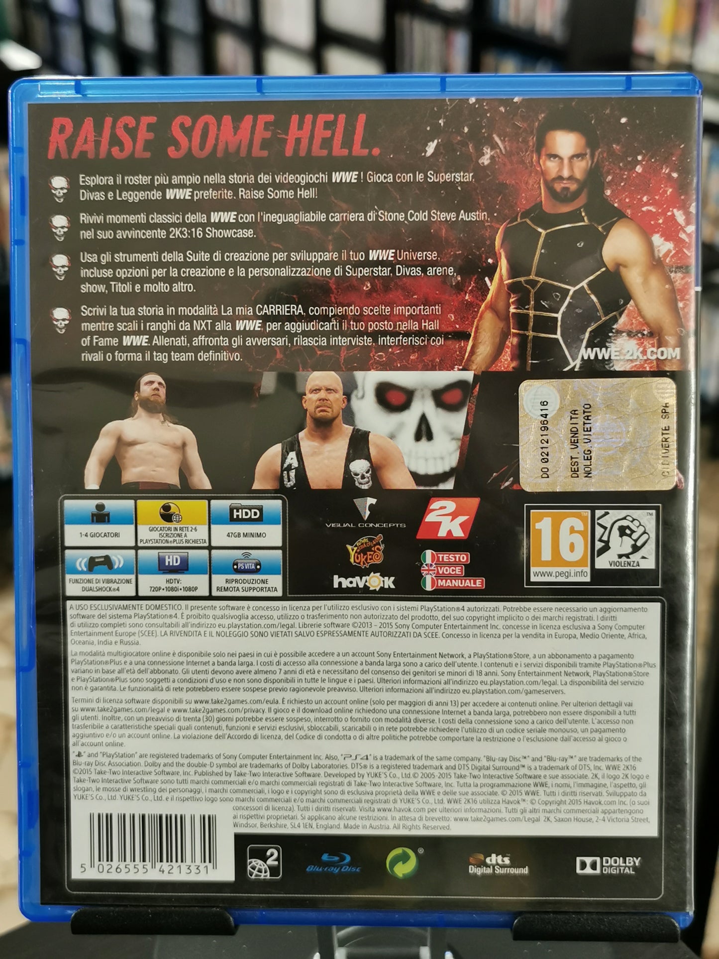 WWE 2K16 (PS4)