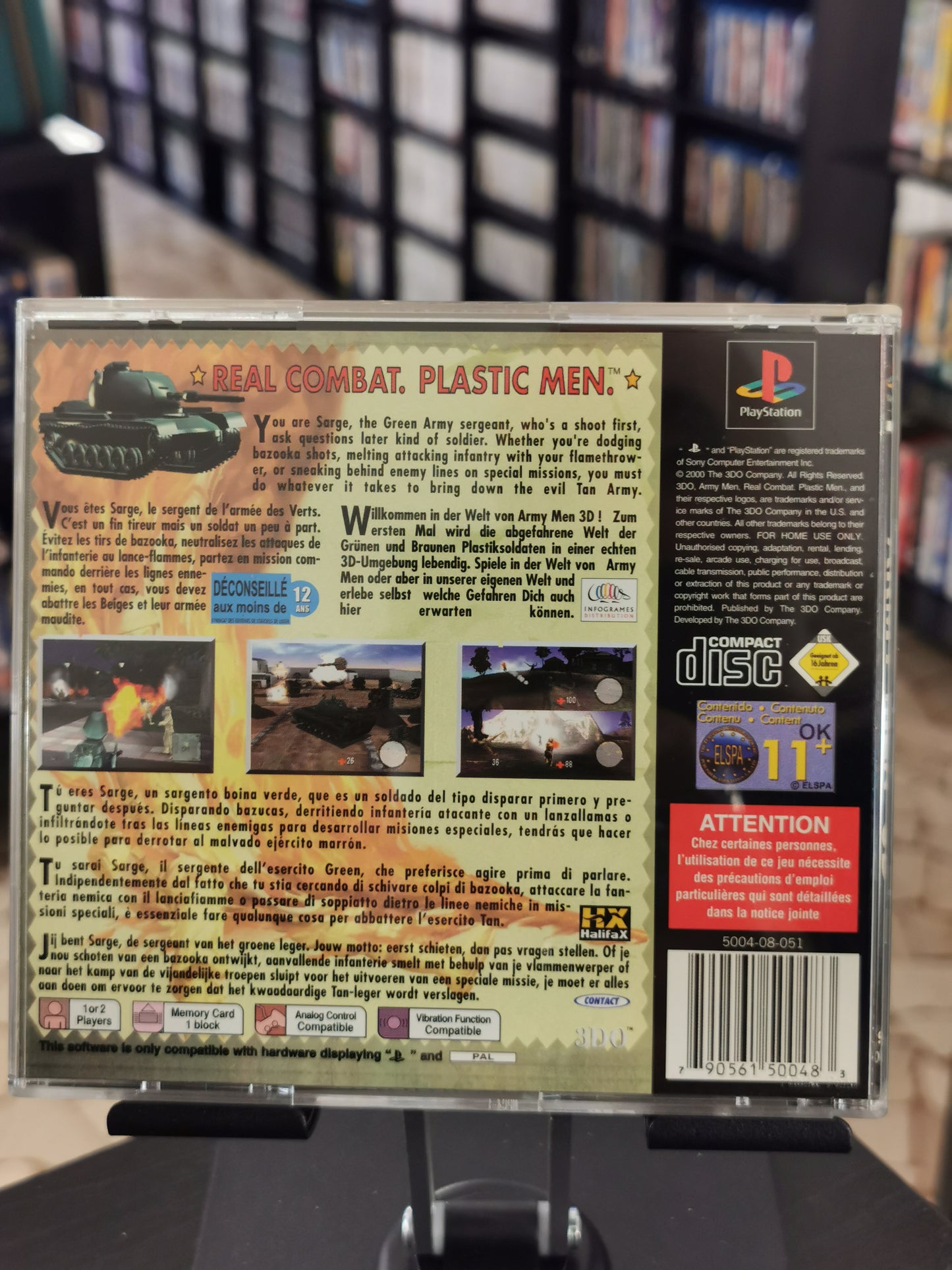 Army Men 3D (PS1)