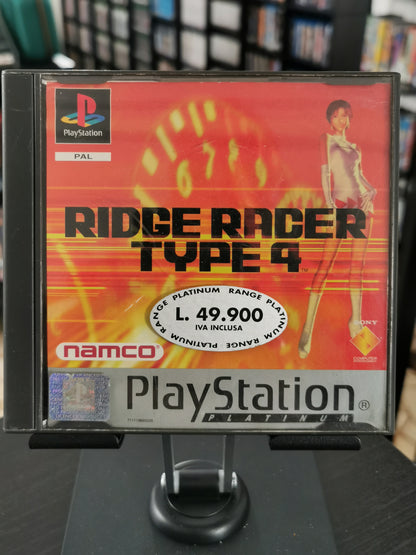 Ridge Racer Type 4 [Platinum] (PS1)