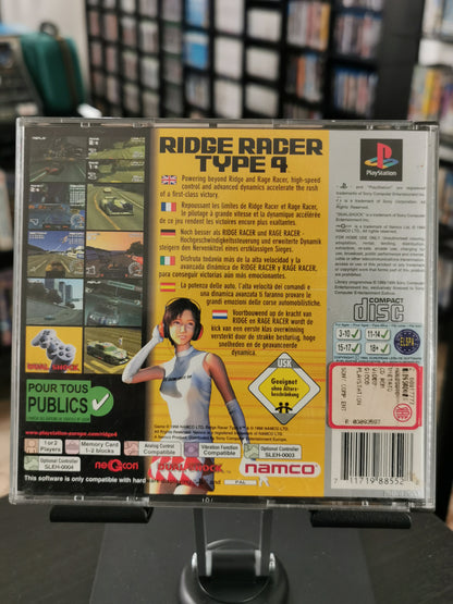 Ridge Racer Type 4 [Platinum] (PS1)